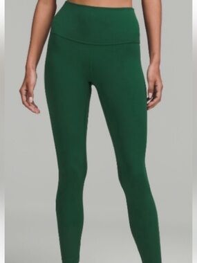 lululemon Align pant 28 inch inseam Deep Forest High-Waist Leggings